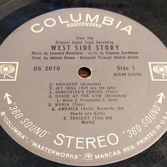 West Side Story Soundtrack Vinyl - Picture 5 of 6